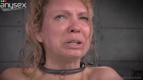 This skanky blonde with saggy tits has been punished on a wooden chair Free Porn Videos | ePornAny.