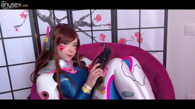 The first anal in the life of D.VA from OverWatch.