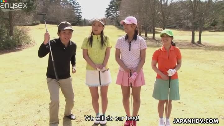 Kinky pretty Japanese golf gal Erika Hiramatsu sucks lollicock outdoors Free Porn Videos | ePornAny.