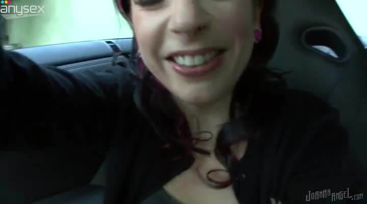 Kinky brunette nympho with big nose fingers her soaking cunt in the car Free Porn Videos | ePornAny.