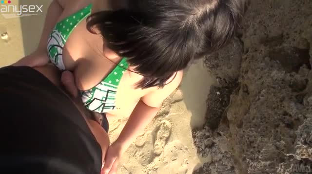 Busty Japanese bimbo Megumi Haruka on the beach with her man Free Porn Videos | ePornAny.