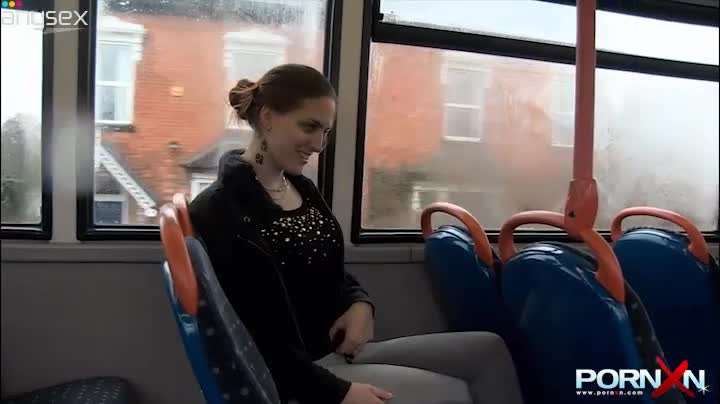 Amateur dark haired chick flashes her bum and pisses in the public bus Free Porn Videos | ePornAny.