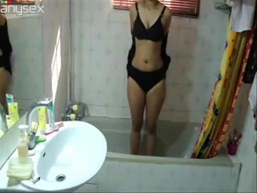 Svelte amateur chick takes a shower and flashes her natural titties Free Porn Videos | ePornAny.