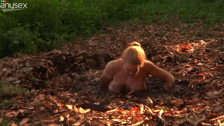 Buxom blond slut had steamy BDSM session with her freak outdoors Free Porn Videos | ePornAny.