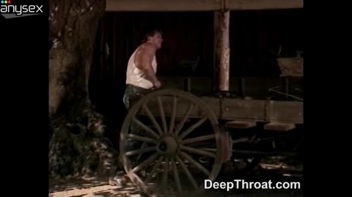 Curly haired dirty Western chick provides dude with blowjob in the shed Free Porn Videos | ePornAny.