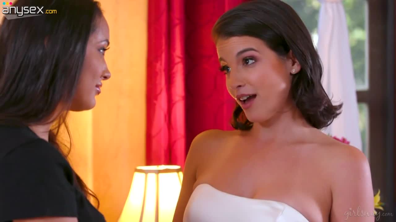 Bride and her bestie Sofi Ryan and La Sirena are making love for the last time Free Porn Videos | ePornAny.