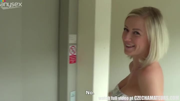 Bosomy blond haired cutie has awesome sex with her man in restroom Free Porn Videos | ePornAny.