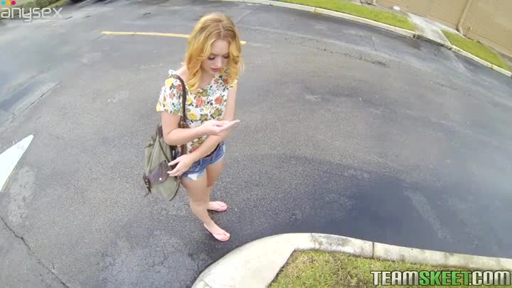 Dumpy blond haired filth is going to taste sweet penis of one driver hard Free Porn Videos | ePornAny.