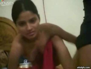 Charming Indian teen gets fucked missionary style