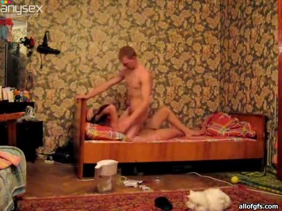 Loving couple got caught by hidden camera having oral sex on a bed Free Porn Videos | ePornAny.