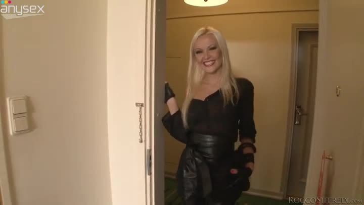 Tall blonde hooker is drilling her butt hole with fat dildo Free Porn Videos | ePornAny.