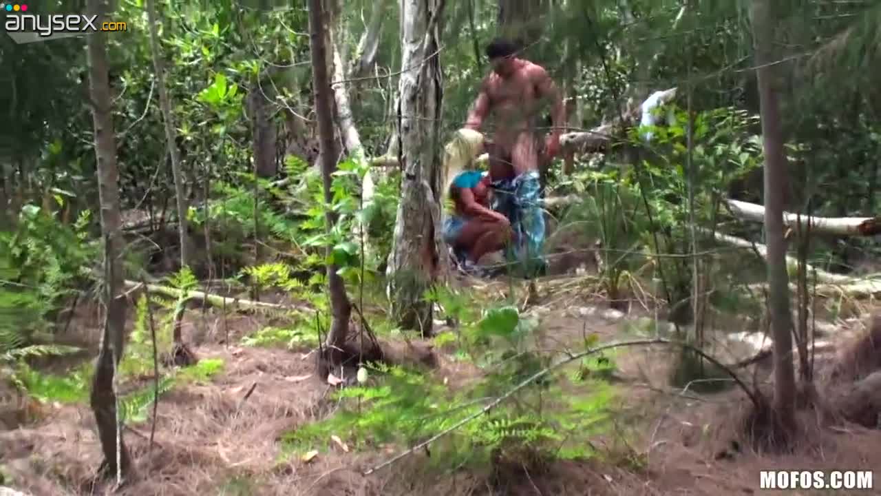 Fake titied bodybuilder Ashley Chambers is fucking in the woods Free Porn Videos | ePornAny.