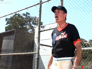 Bunch of sextractive young cuties play baseball in raunchy costumes