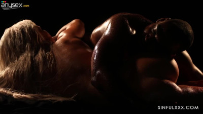 Interracial art erotic film starring Sienna Day and her black lover