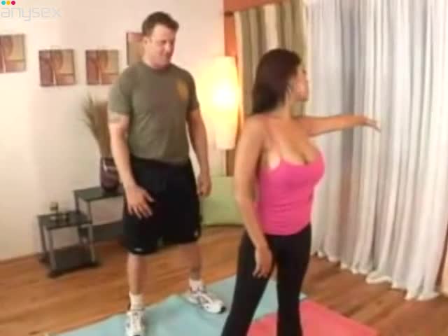 Flexible and hot yoga coach with huge boobs wins a chance to suck a dick Free Porn Videos | ePornAny.