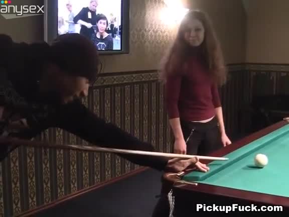 Hot chick with small tits gives head after loosing a pool game Free Porn Videos | ePornAny.