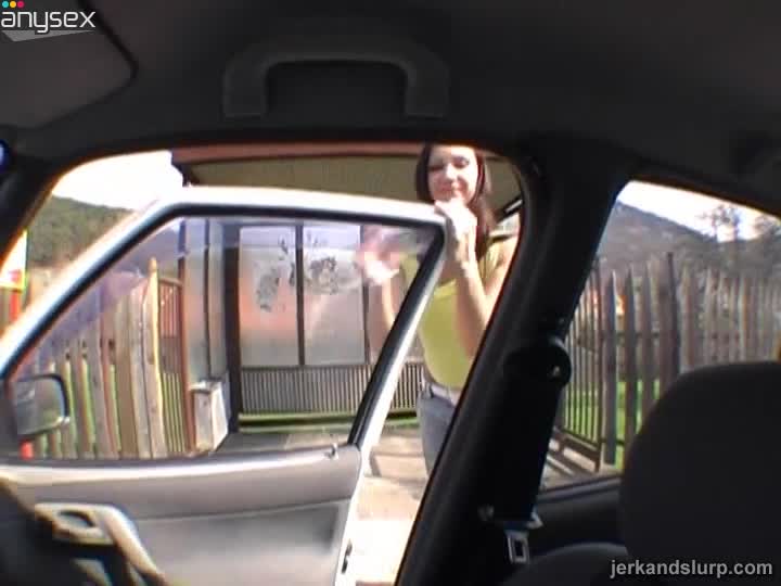 Cock hungry brunette Michelle gives hot handjob right in the car Free Porn Videos | ePornAny.