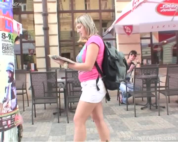 Ruined blond chic gets her unused vagina tongue fucked in the street Free Porn Videos | ePornAny.