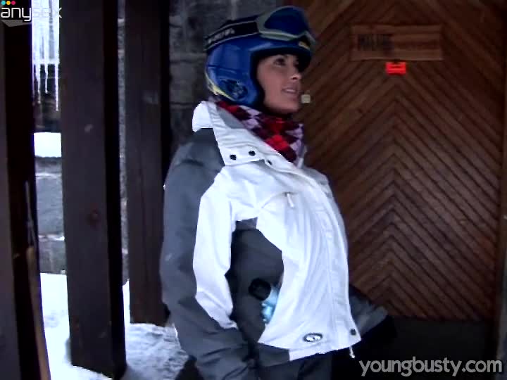 Astonishing busty snowboarder Ora wanna masturbate in the mountain hut Free Porn Videos | ePornAny.