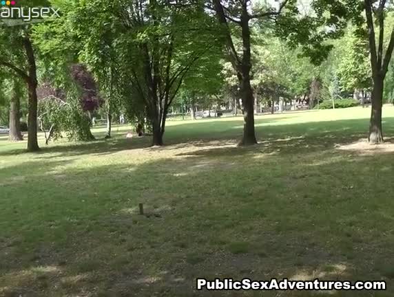 Captivating girl is fucking in a park getting poked actively in a doggy position Free Porn Videos | ePornAny.