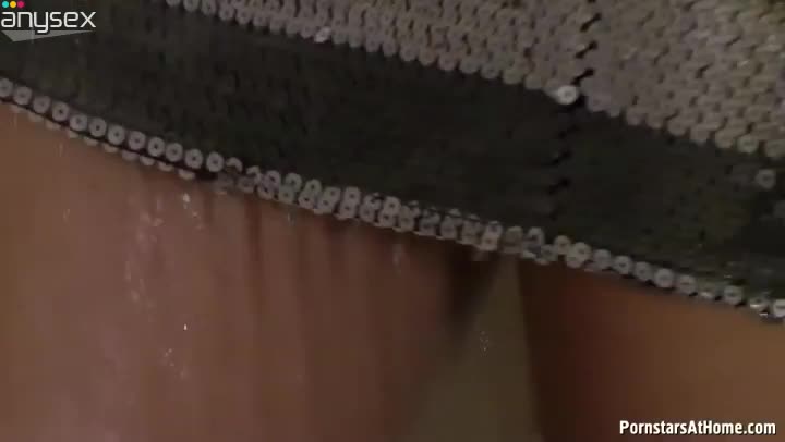 Gorgeous wet brunette in gloves and short dress gonna masturbate in shower Free Porn Videos | ePornAny.