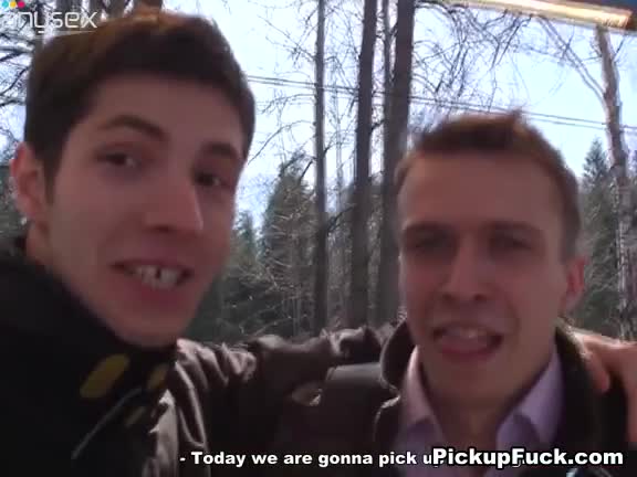 Two Russian dudes pick up one sweet girl Free Porn Videos | ePornAny.