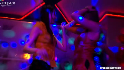 Extremely voracious lesbians go nuts in the club and gonna please wet cunts