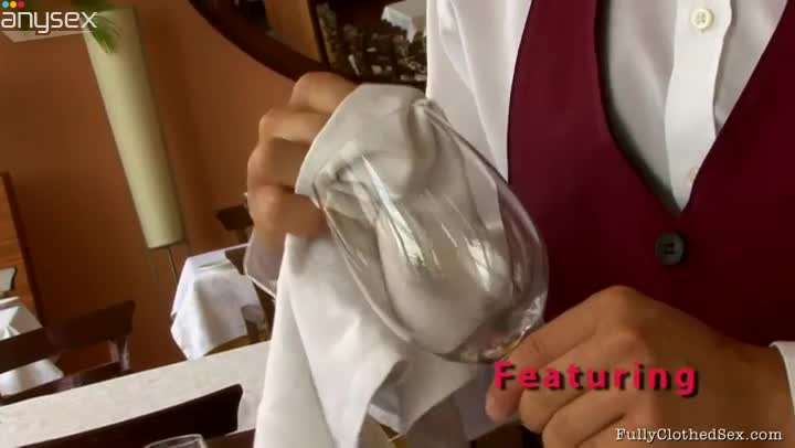 Horn-mad tanned blondie seduces a waiter for giving a stout blowjob Free Porn Videos | ePornAny.