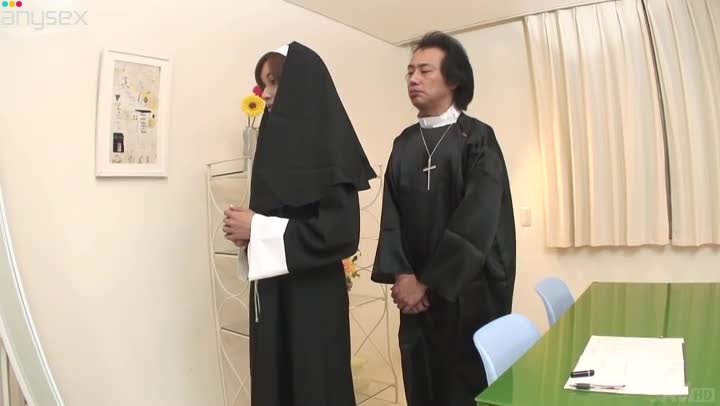 Horny nun from Japan Hitomi Kanou turns into slutty nympho thirsting for sex Free Porn Videos | ePornAny.