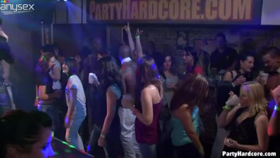 Frisky students get turned on watching steamy strip dance