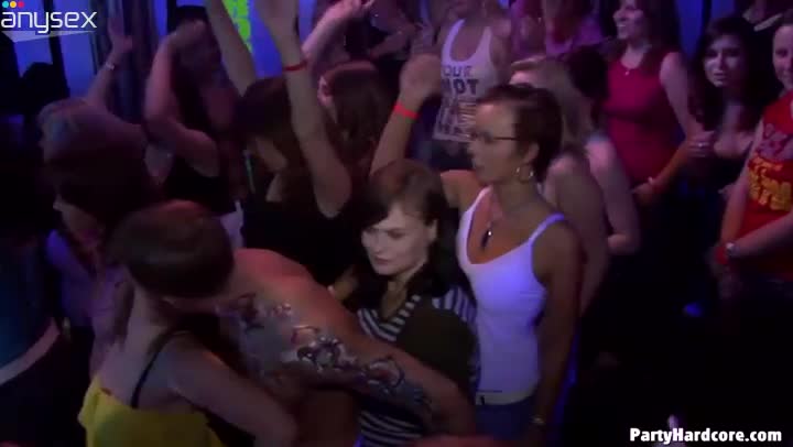 Naughty girls are sucking cocks of stranger guys right in the club Free Porn Videos | ePornAny.