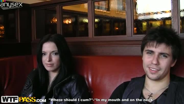 Frisky bitch Lily gives a head in cafe surrounded by people Free Porn Videos | ePornAny.