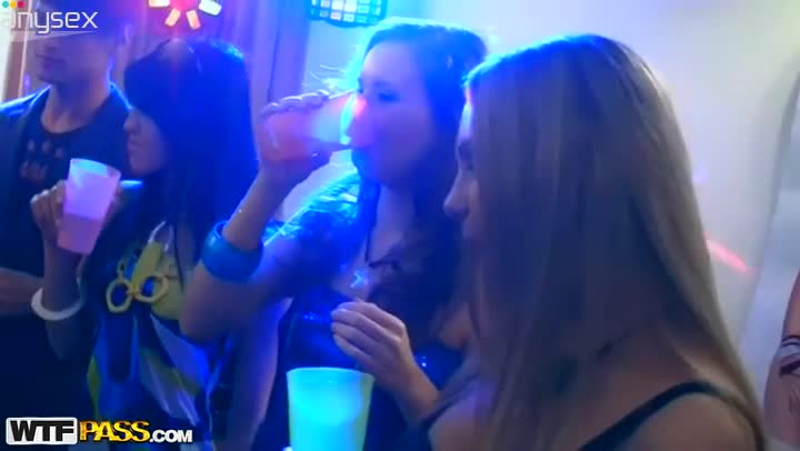 Already drunk whorable girlies demonstrate their sucking and riding skills Free Porn Videos | ePornAny.