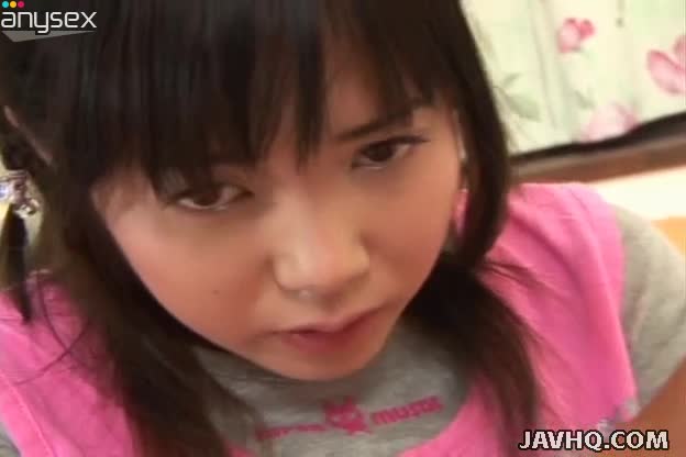 Cuddly Japanese teen Kozue Matsushima gets her pussy strokes through panties Free Porn Videos | ePornAny.