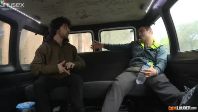 Pick up guys in the van call one cheap whore for a quickie