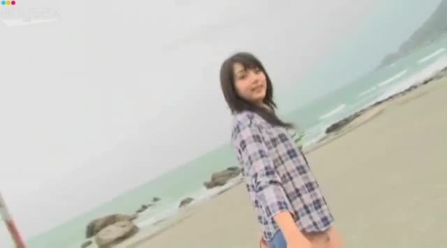 Well stacked  japanese girl Ai Shinozaki walking on the beach Free Porn Videos | ePornAny.