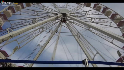 Extreme blowjob on the Ferris wheel