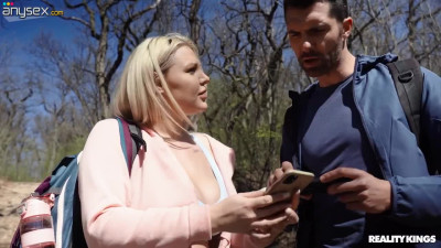 Buxom Miss Jackson agrees to have risky fuck outdoors - Reality Kings