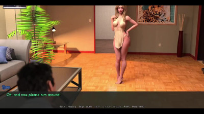 Naughty Step-Mom Plays Dirty: Erotic Roleplay in 3D Game