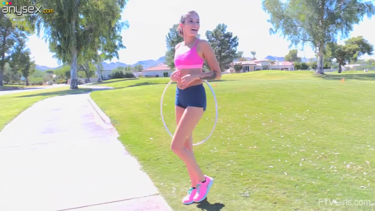 Fit teen shows her petite body in the public park Free Porn Videos | ePornAny.