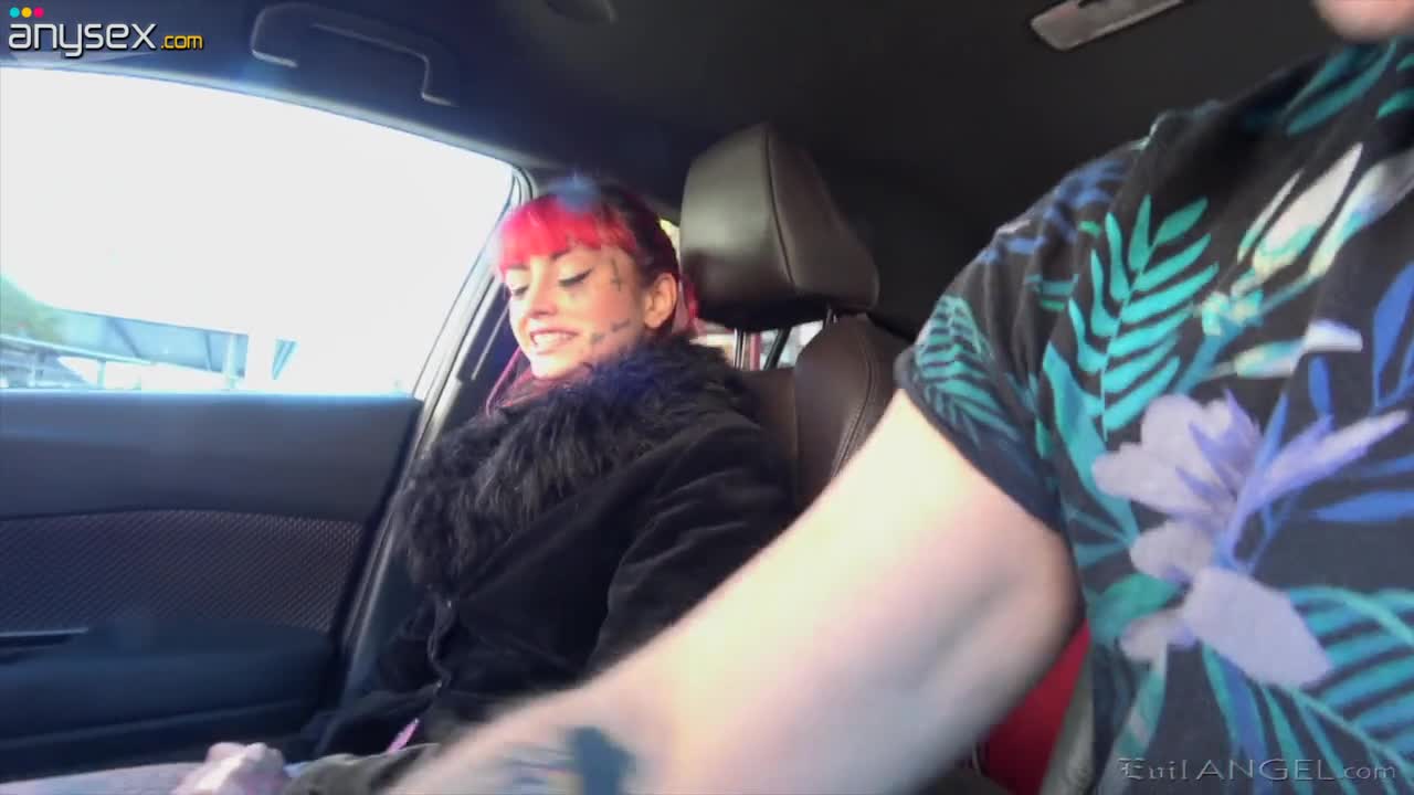 Dirty whore with tatts Candy Doll gives a blowjob in the car and gets fucked in the street Free Porn Videos | ePornAny.