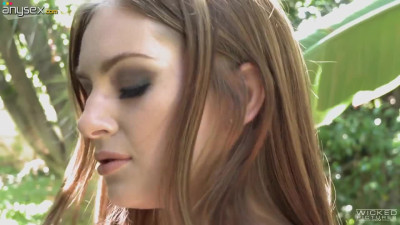 Sensual ginger babe Maya Kendrick gets her pussy fucked and jizzed