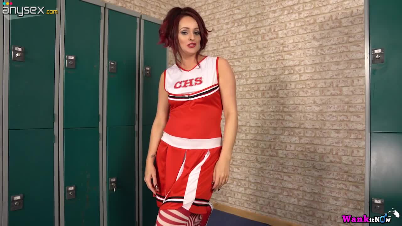 Playful chick in cheerleader uniform Georgie Newman masturbates pussy Free Porn Videos | ePornAny.