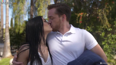 Picnic sex is everything lustful and insatiable brunette Sadie Blake desires right now