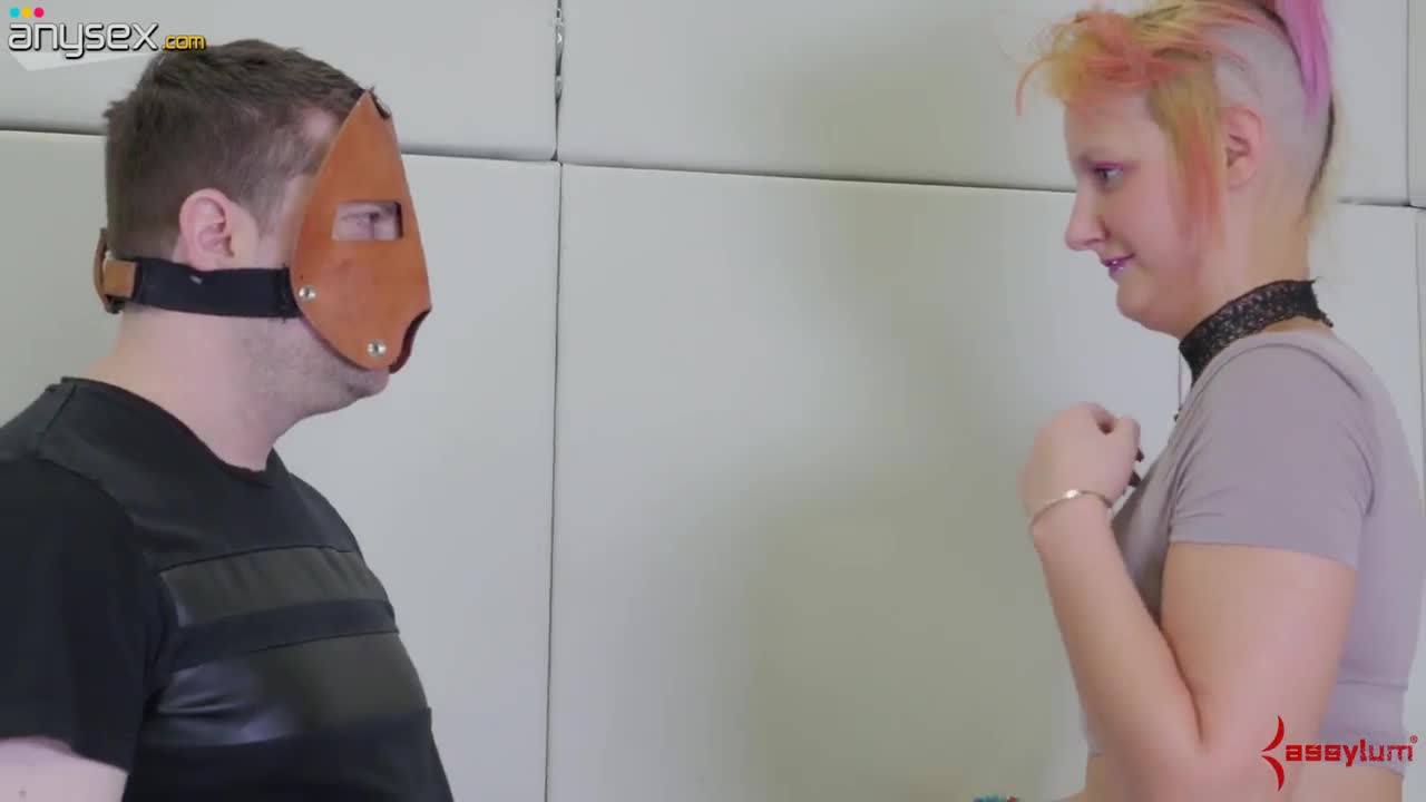 Slutty blonde is fucked in her mouth and anus by two kinky dudes in masks Free Porn Videos | ePornAny.