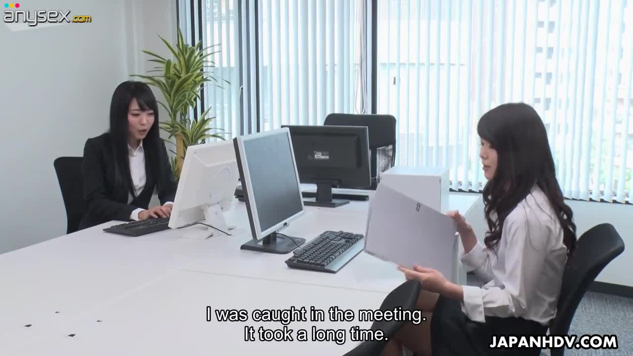 Lesbian assistant Megumi Shino gives a cunnilingus to sex-appeal co-worker Free Porn Videos | ePornAny.