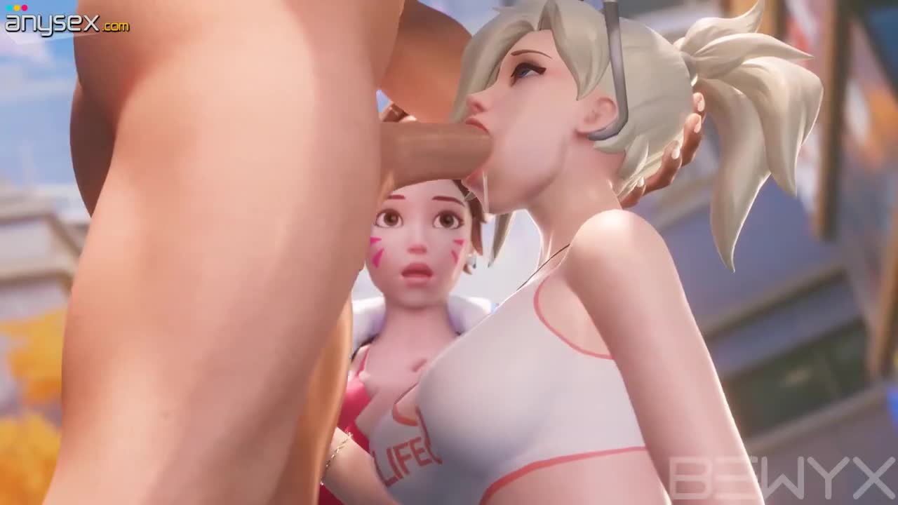 Dva takes over the experience of sucking dick from a skillful Mercy Free Porn Videos | ePornAny.