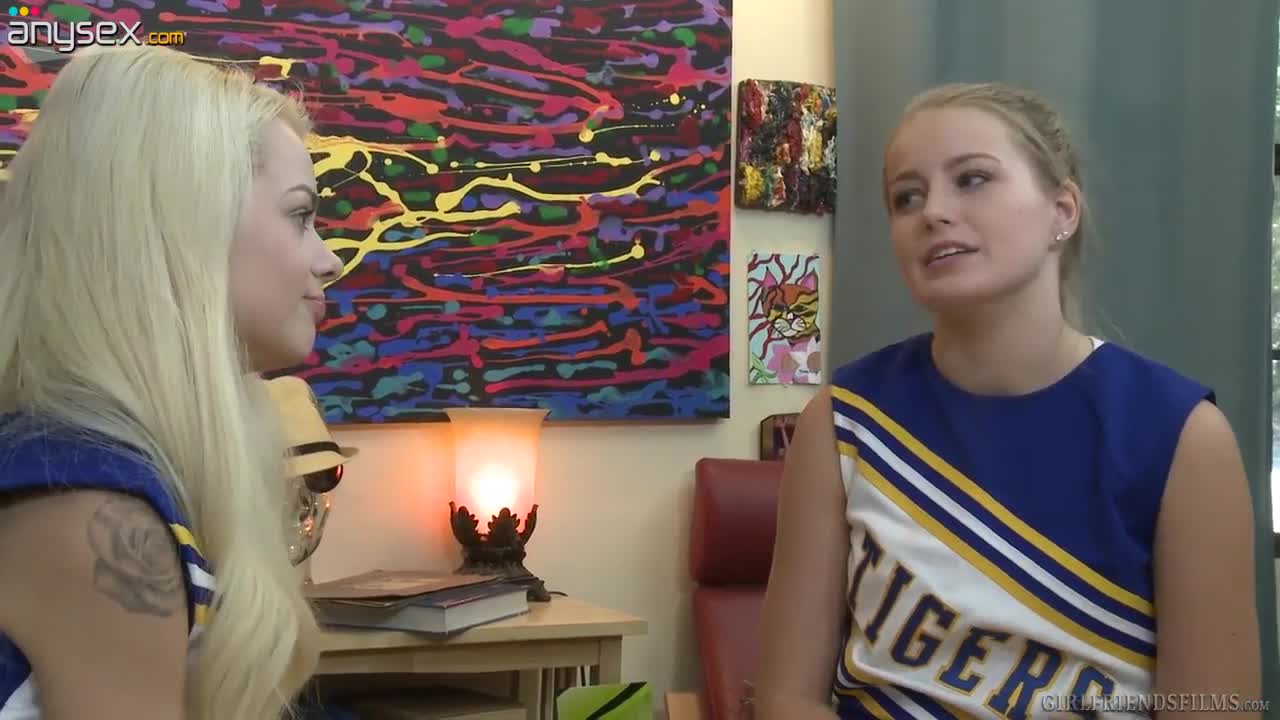 Two lovely cheerleaders enjoys licking each others yummy pussies Free Porn Videos | ePornAny.