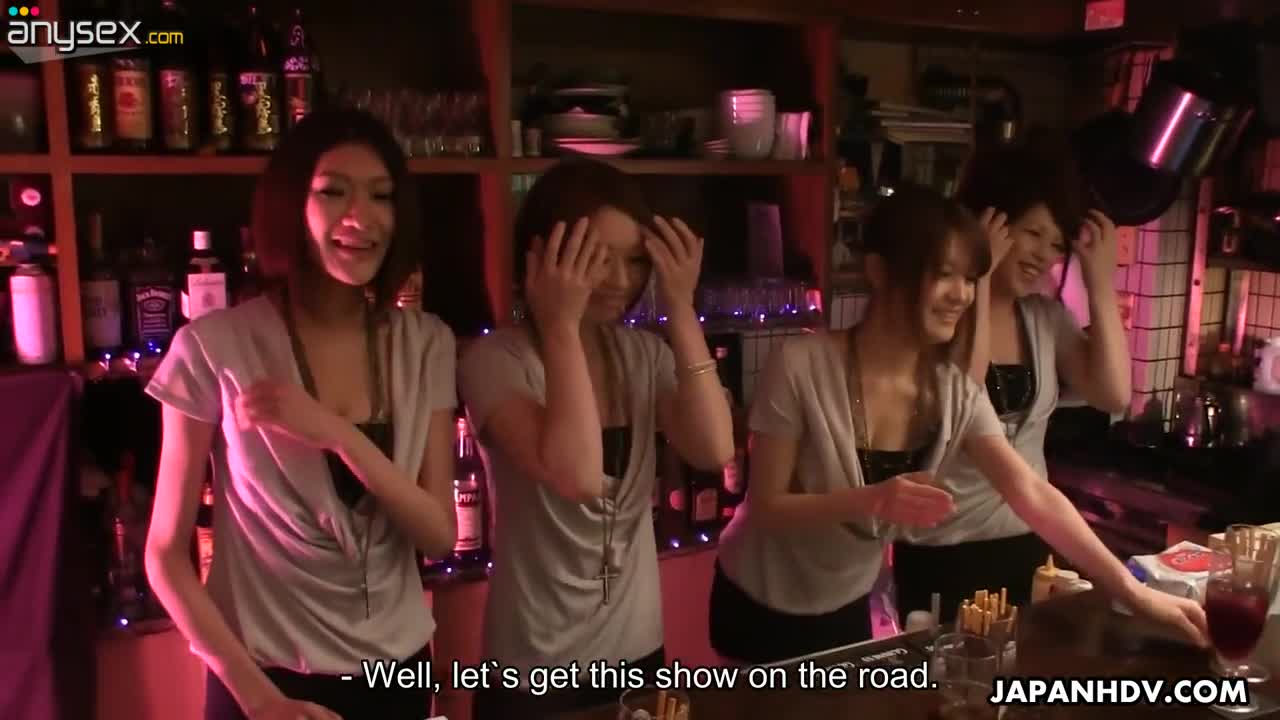 Four Asian bartenders invite clients into Dream Room for dirty orgy Free Porn Videos | ePornAny.