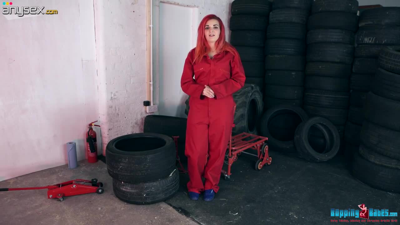 Red haired hooker Dolly shows striptease in the tire shop Free Porn Videos | ePornAny.